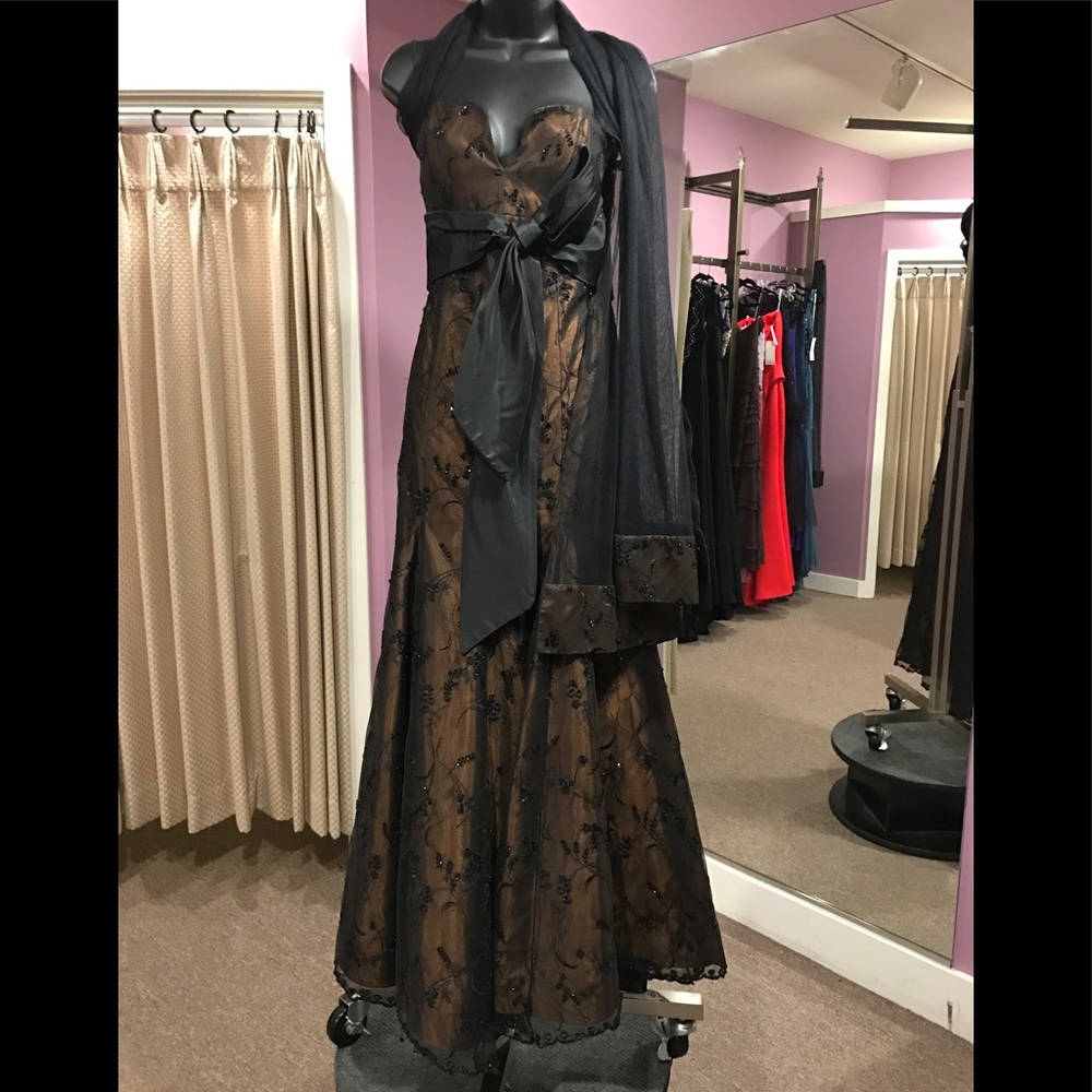 Skinz evening gown